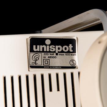 LOUIS POULSEN, valaisin, 'Unispot', 4 kpl, 1970-luku.