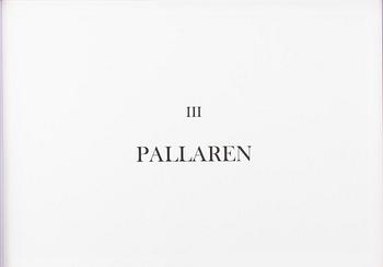 Ernst Billgren, "Mapp "Vid vägens slut" med 5 färglitografier och en akvarell.