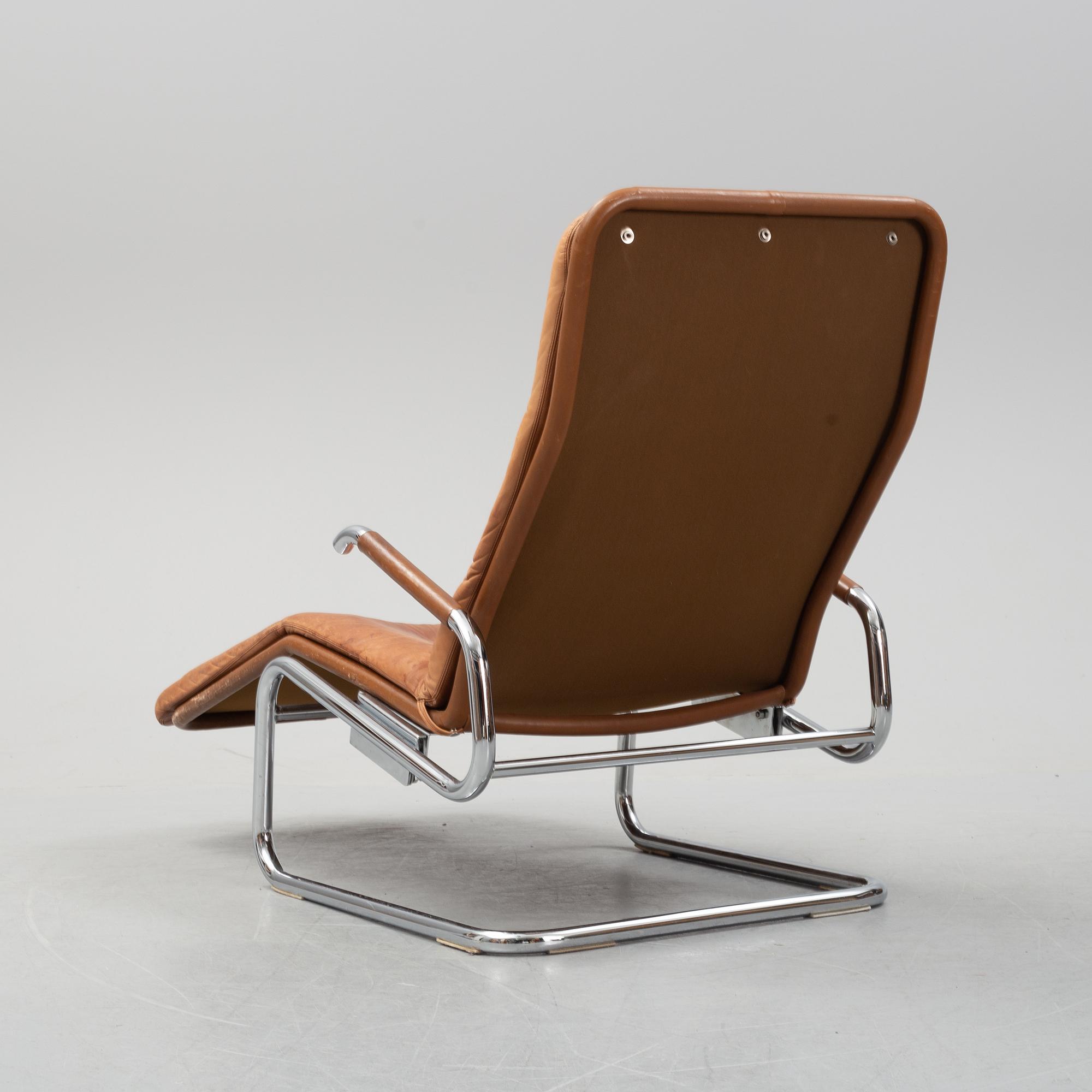 Kenneth Bergenblad, vilfåtölj, "Cicero", Dux, formgiven 1979.