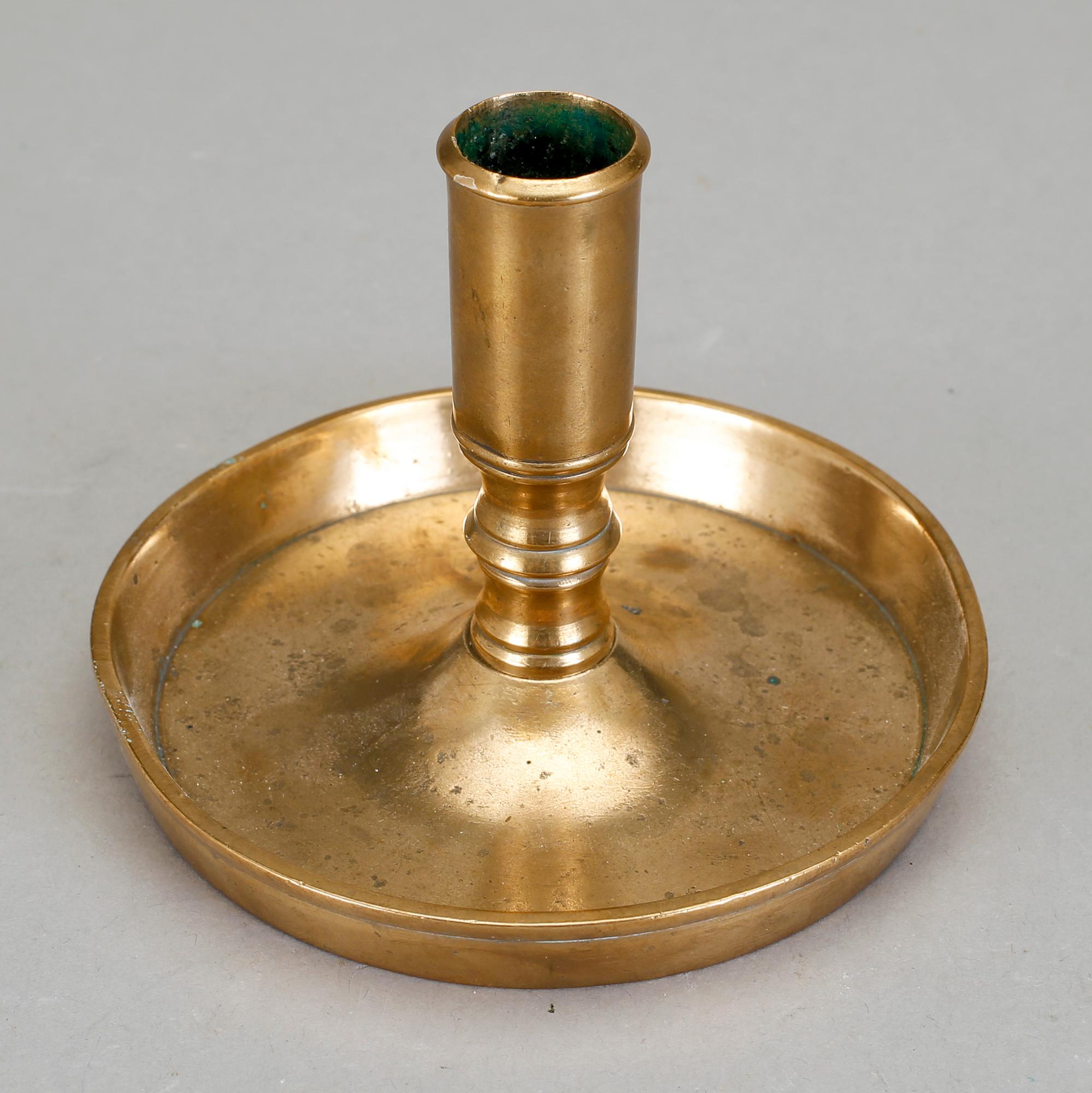 LJUSSTAKE, senbarock, 1700-tal.