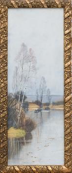 CARL BRANDT, pastell, signerad och daterad 1900.