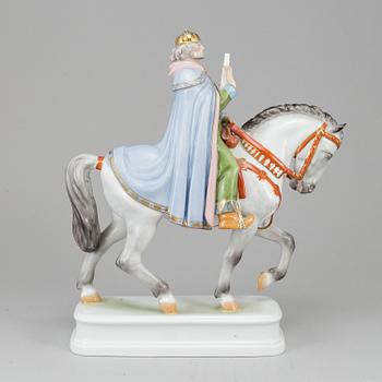 A Herend porcelaine figurine.