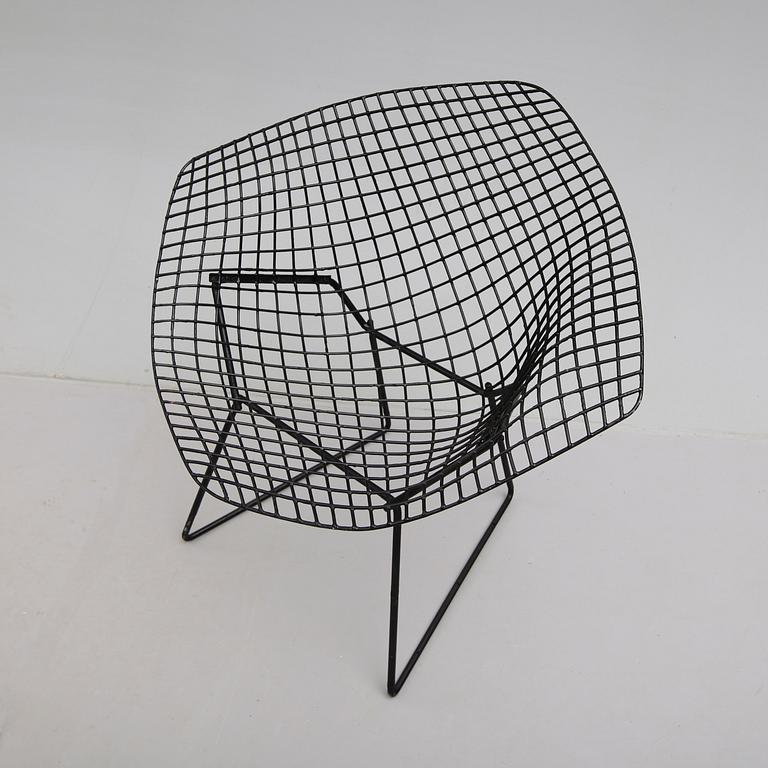 FÅTÖLJ, "Diamond Chair", Harry Bertoia, 1900-talets andra hälft.