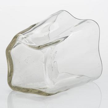 Alvar Aalto, one part of  'Aalto flower' glass sculpture 3021-150, Iittala 1950s.