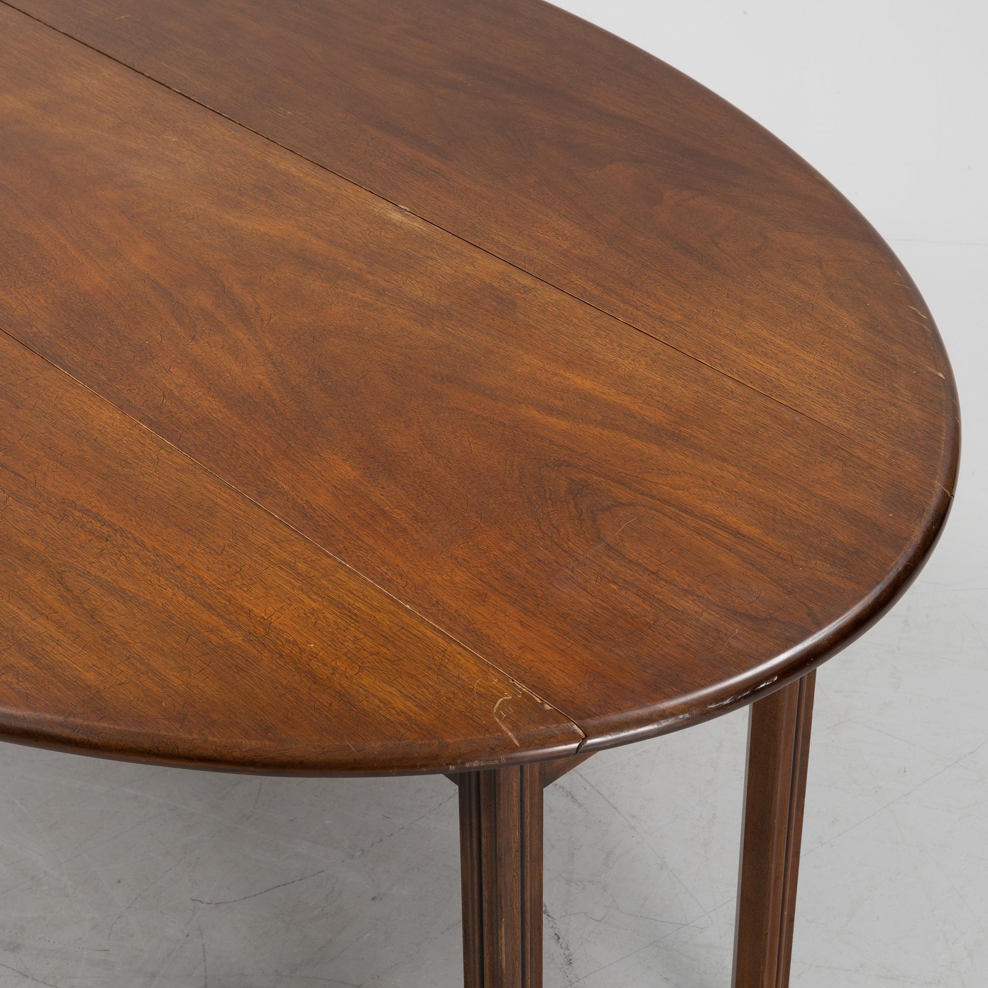 Matbord, 'Hunters Table', Nordiska Kompaniet, 1900-talets andra hälft.