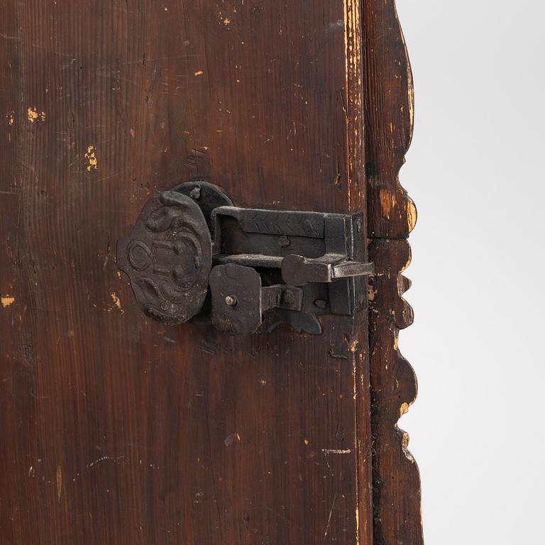 Cabinet, folk art, Germany, 18th century.