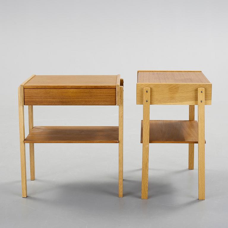 NATTDUKSBORD. Ett par. 1950-60-tal.