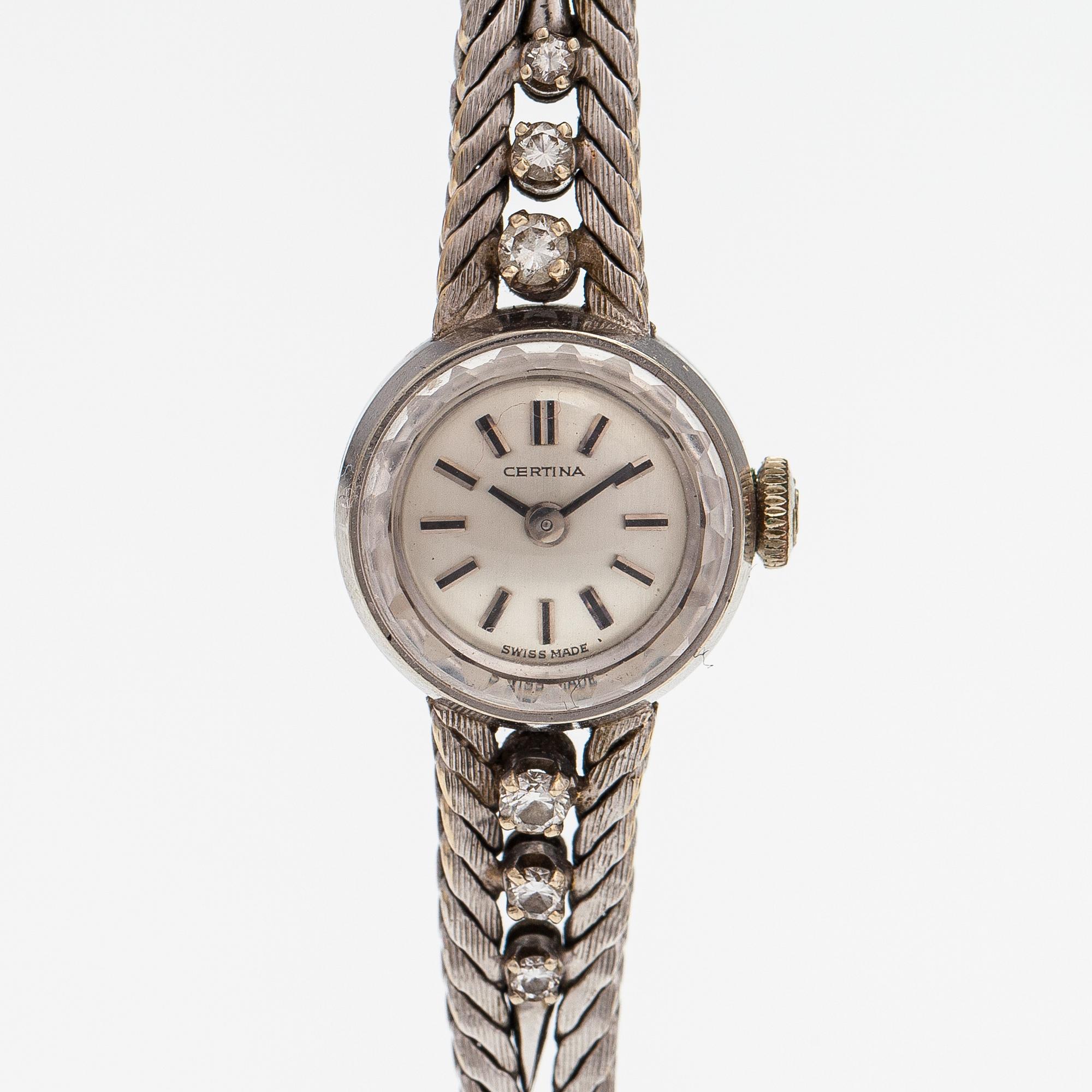 Certina, wristwatch, 15 mm.