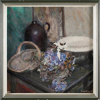 ENDIS BERGSTRÖM, olja på duk, sign och dat -42.