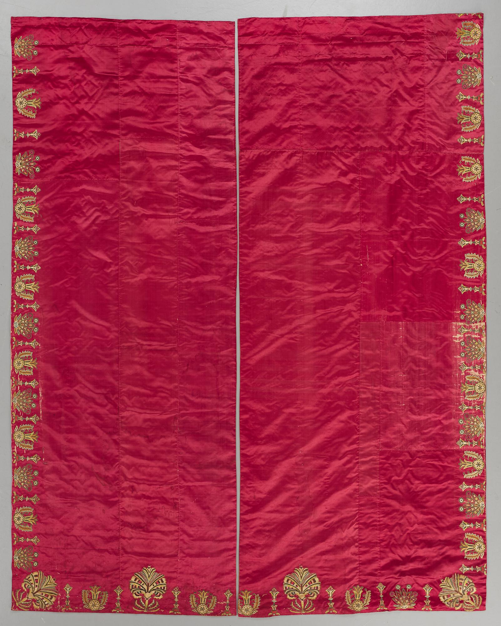 Four-poster bed, called "Axel Oxenstiernas bed", probably 18th century.