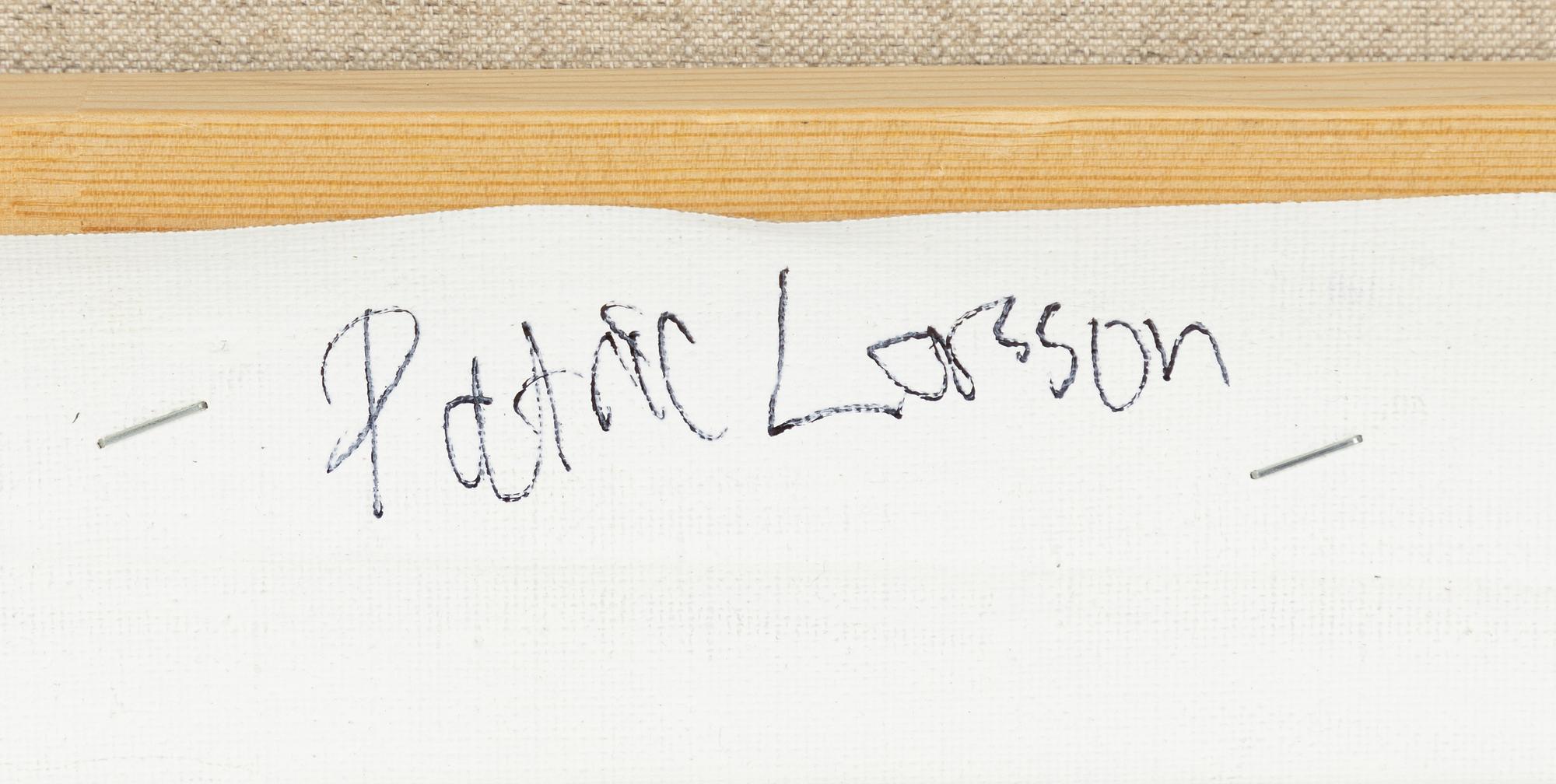 Patric Larsson, "According to my friend...".