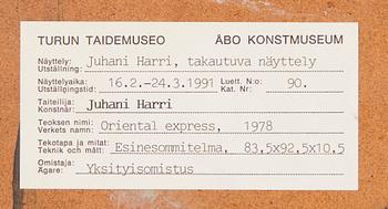 Juhani Harri, "Oriental Express".