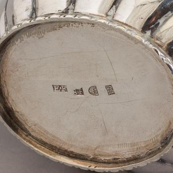 A RUSSIAN SILVER CREAM JUG, maker's mark Erik Frisk, St petersburg, 1825.