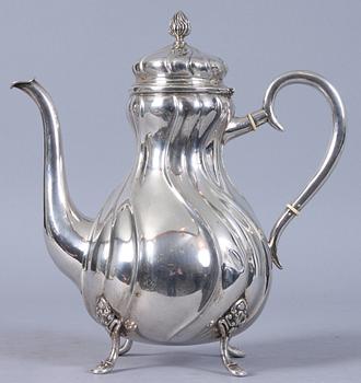 KAFFEKANNA, silver, Köpenhamn, Danmark, 1910, 570 g.