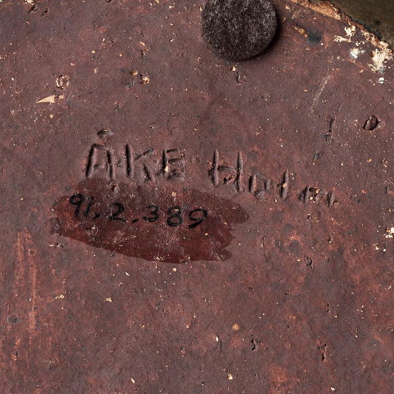Åke Holm, a large stoneware sculpture of a bird, Höganäs, Sweden probably 1950's.
