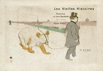 101. Henri de Toulouse-Lautrec, "Les Vieilles Histories, coverture-frontispice".