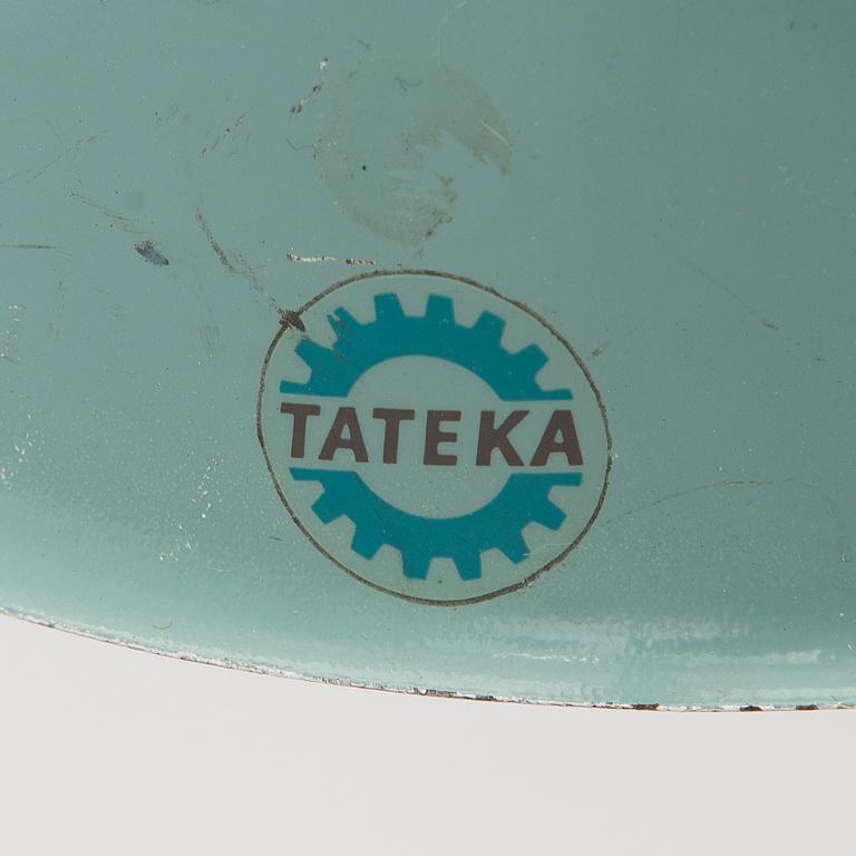 TYÖVALAISIN / KIRJOITUSPÖYDÄN VALAISIN, Tateka, Tampereen Teräskaluste, 1960-luku.