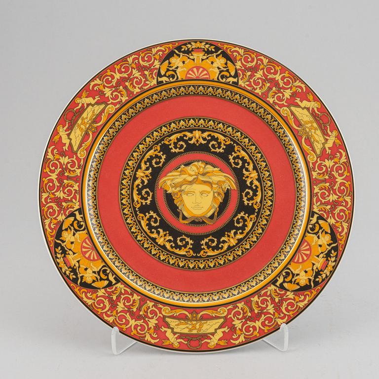 A set of eight parts of a dinner service, 'Medusa', Versace, Rosenthal.