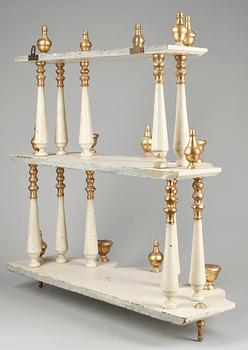 TAVLETT, allmoge, 1800-tal.