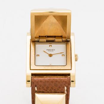 Hermès, Medor, wristwatch, 23 x 32 mm.