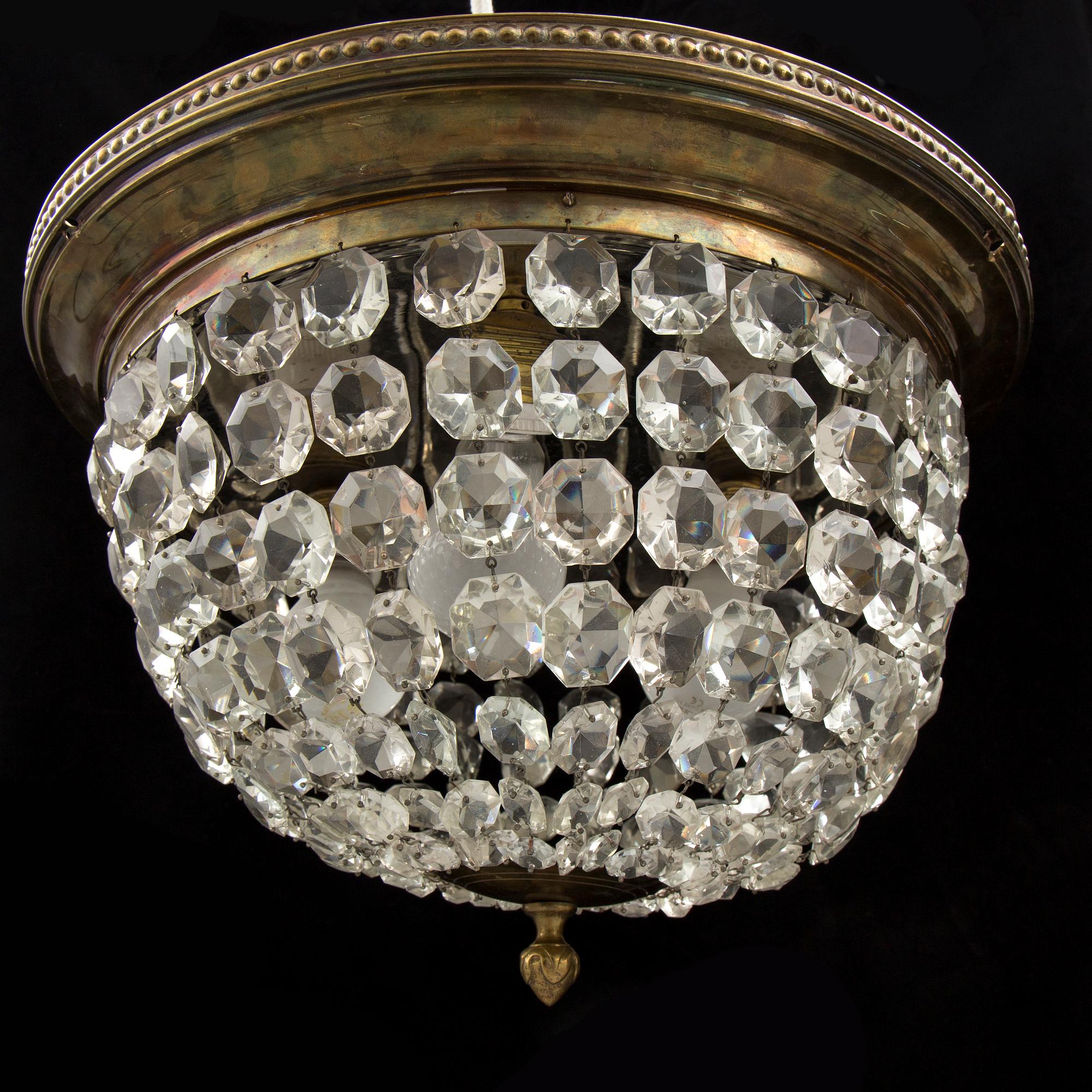 A first half of the 1900s ceiling light.