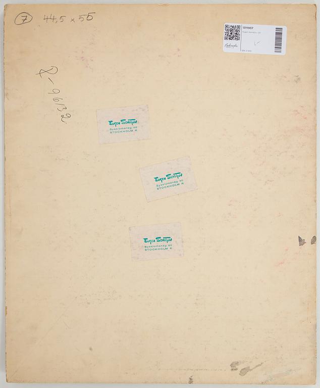 Eugen Semitjov, blandteknik, signerad.