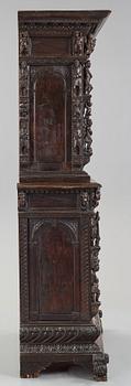 A Renaissance-style cupboard, 1800's, with older parts.