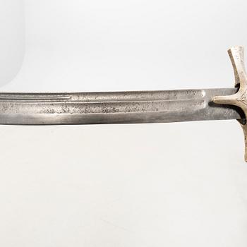 Shamshir, 19th century, possibly Amuzgi Dagestan Caucasus.