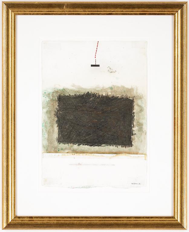 MAX BOOK, blandteknik, signerad och daterad -76.