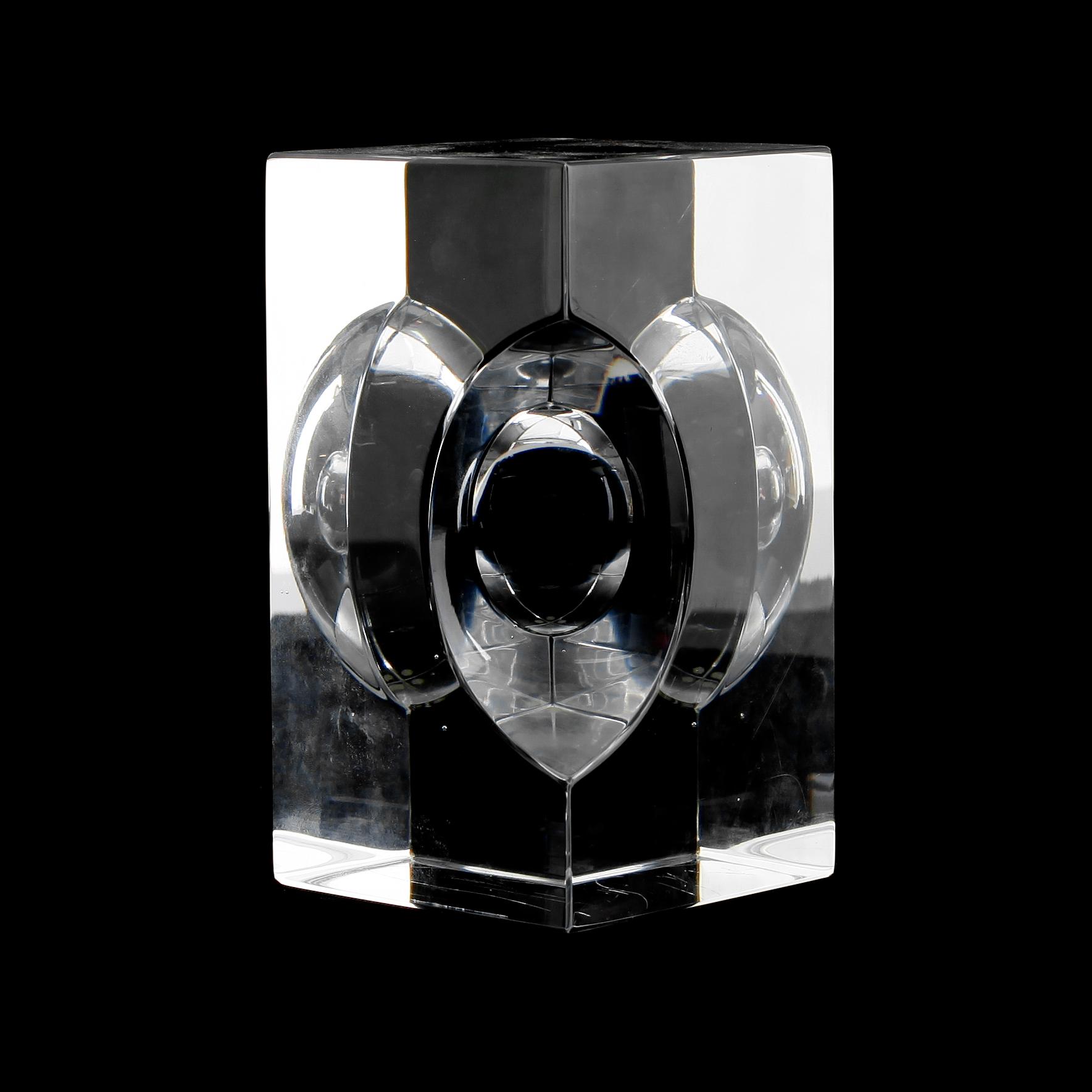 SKULPTUR, glas, Sven Palmqvist, Orrefors, 1900-talets andra hälft.