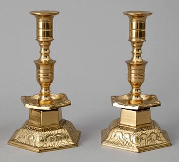 LJUSSTAKAR, 2+2, malm, 1900-tal.