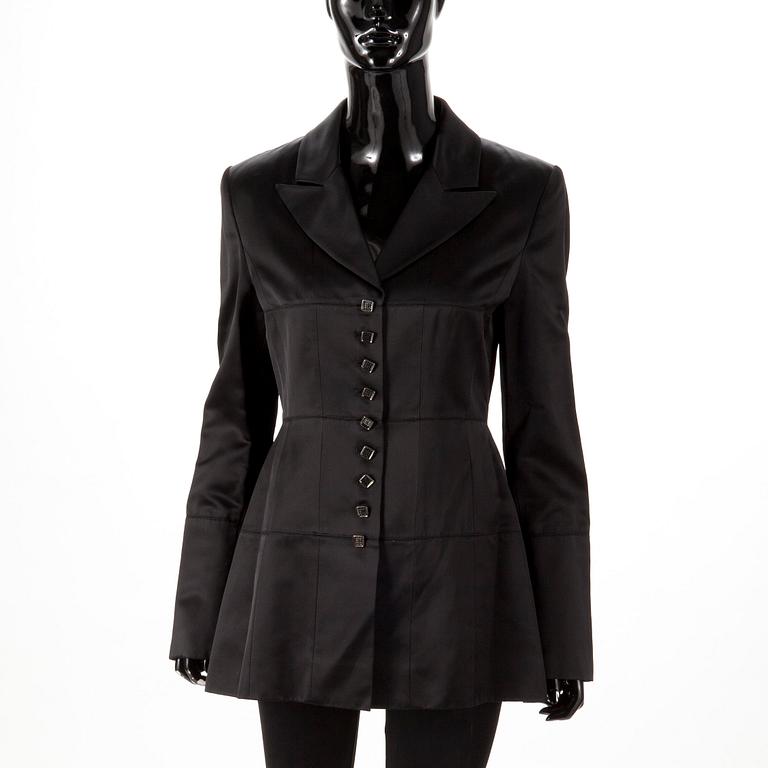 DRÄKT, tvådelad, Karl Lagerfeld.