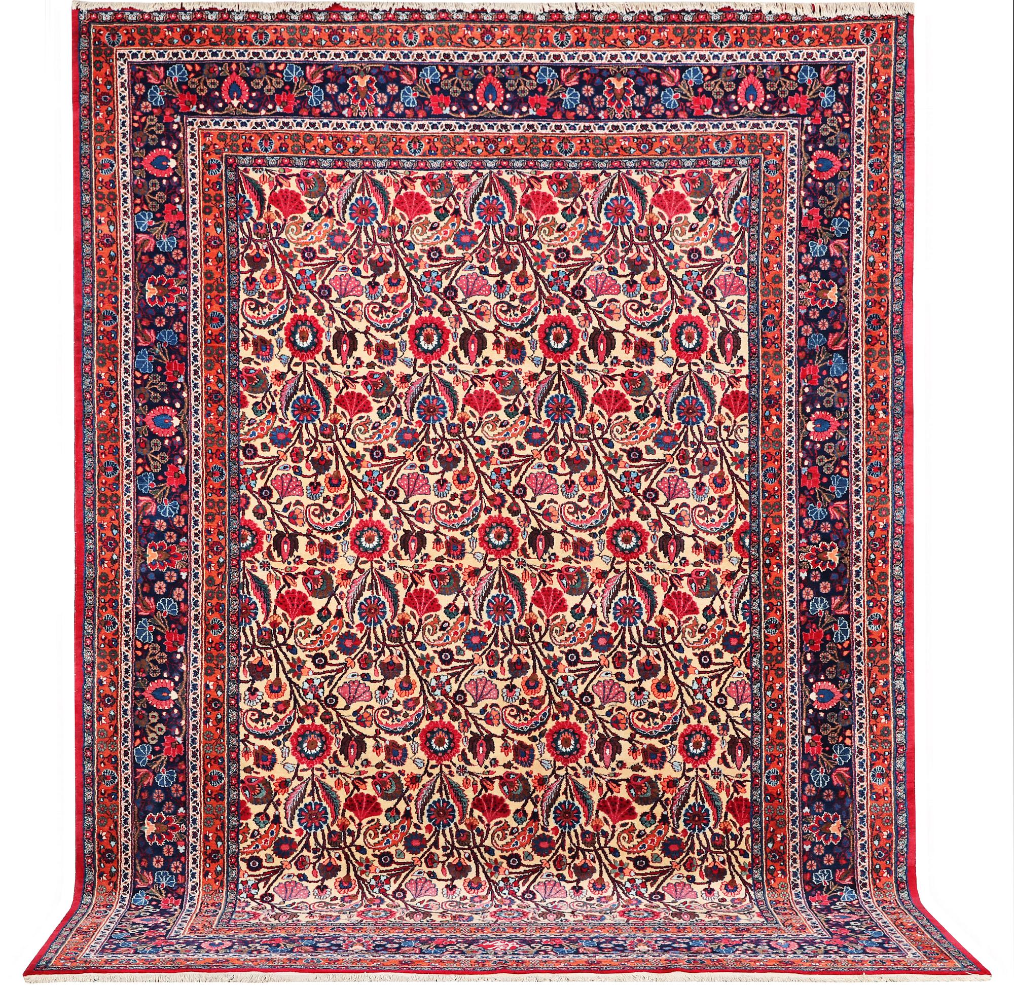 A semi-antique Birjand, signed c. 393 x 288 cm.