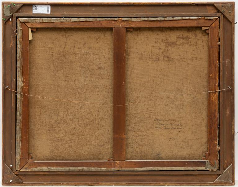 Anshelm Schultzberg, Winter landscape.