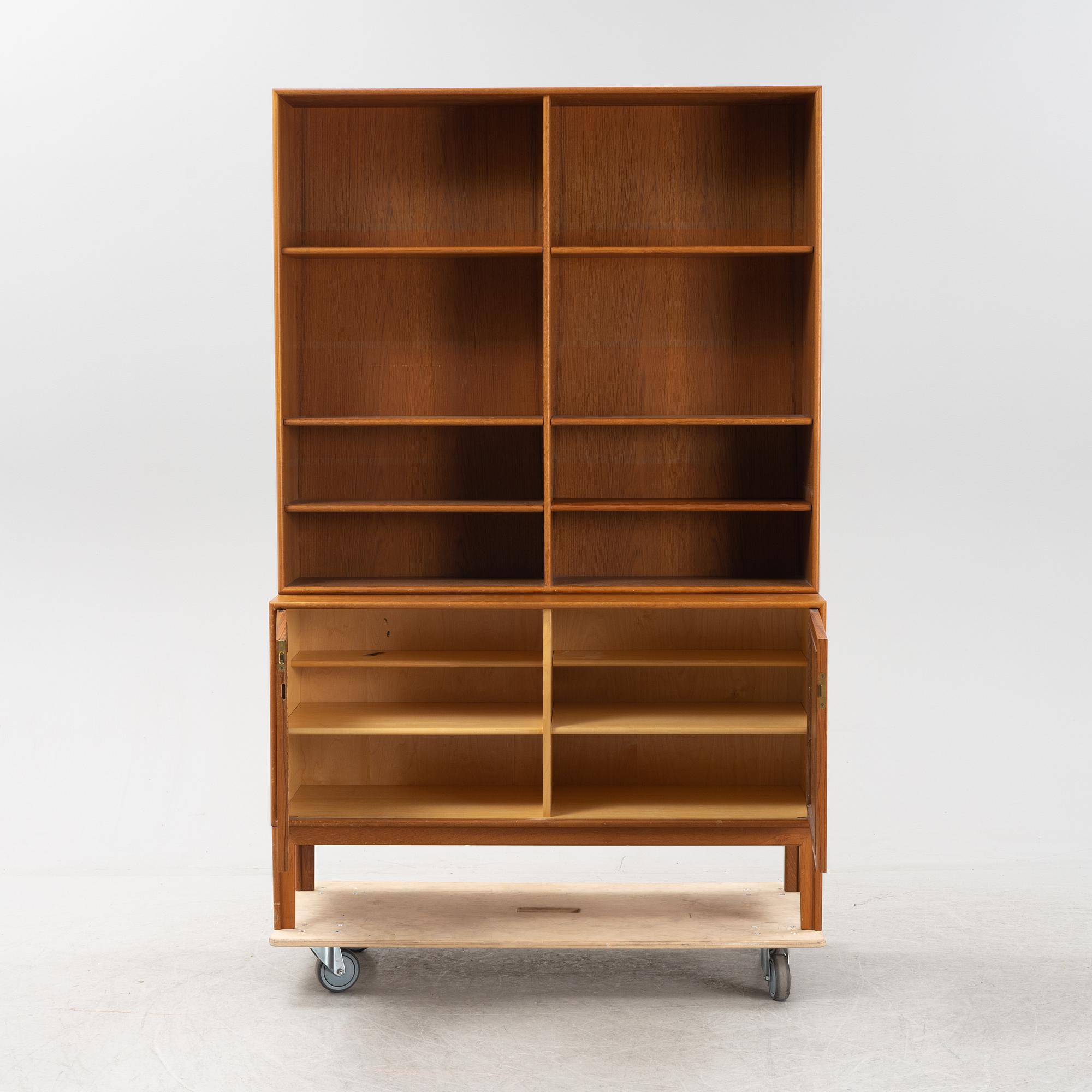 Alf Svensson, bokhylla, Bjästa snickerifabrik, 1960-tal.