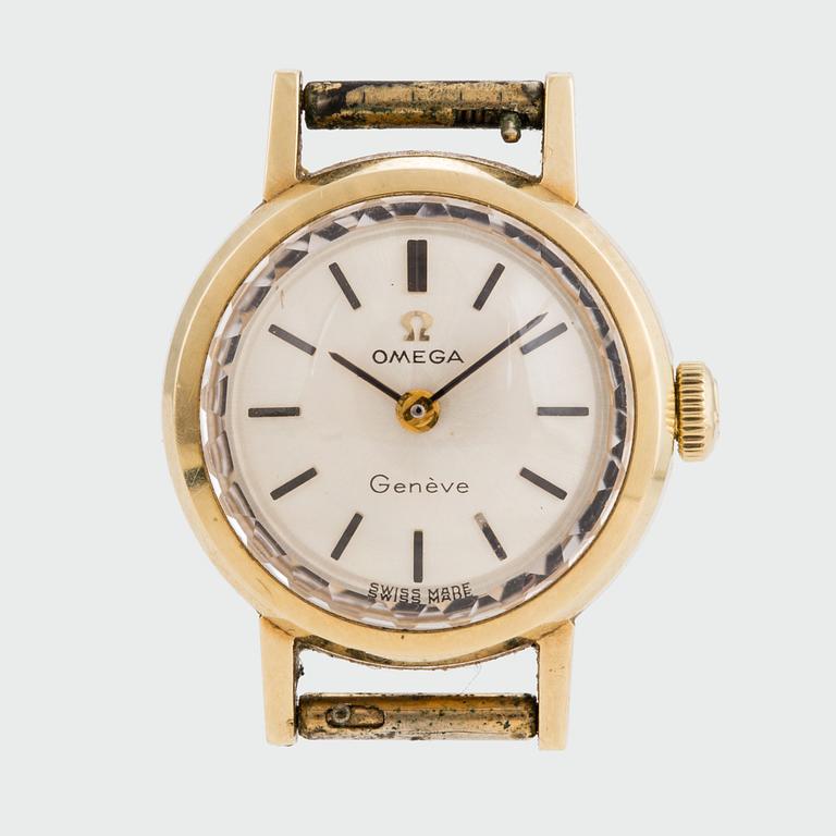 OMEGA, Genève, wristwatch, 19mm.