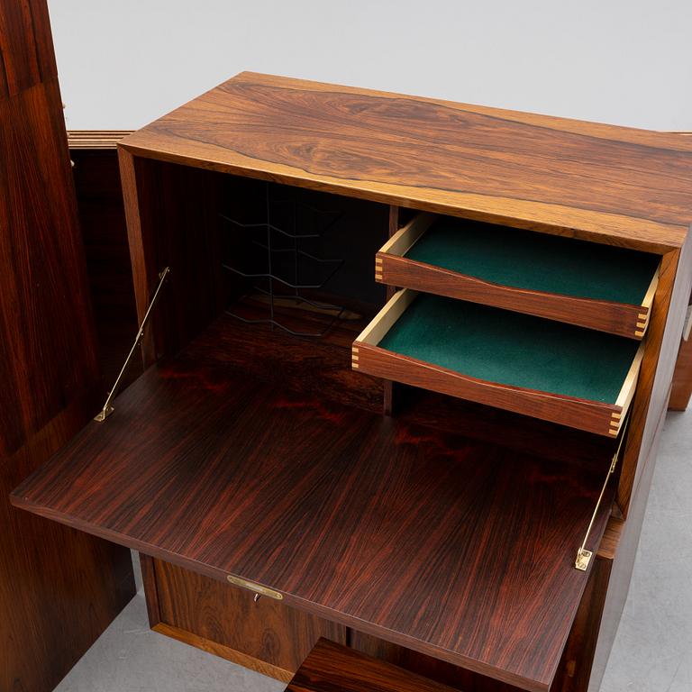 Poul Cadovius, a rosewood 'Royal System', Denmark.