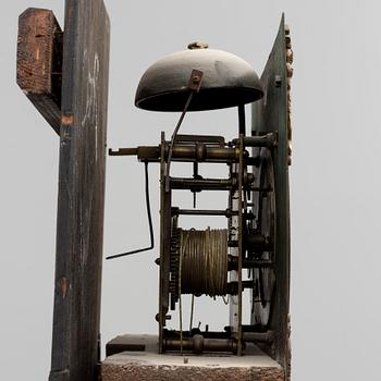 An 18th century longcase clock.