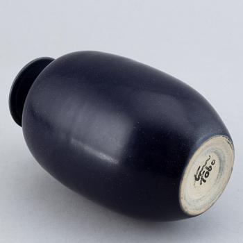 Erich & Ingrid Triller, a stoneware vase from Tobo, signed.