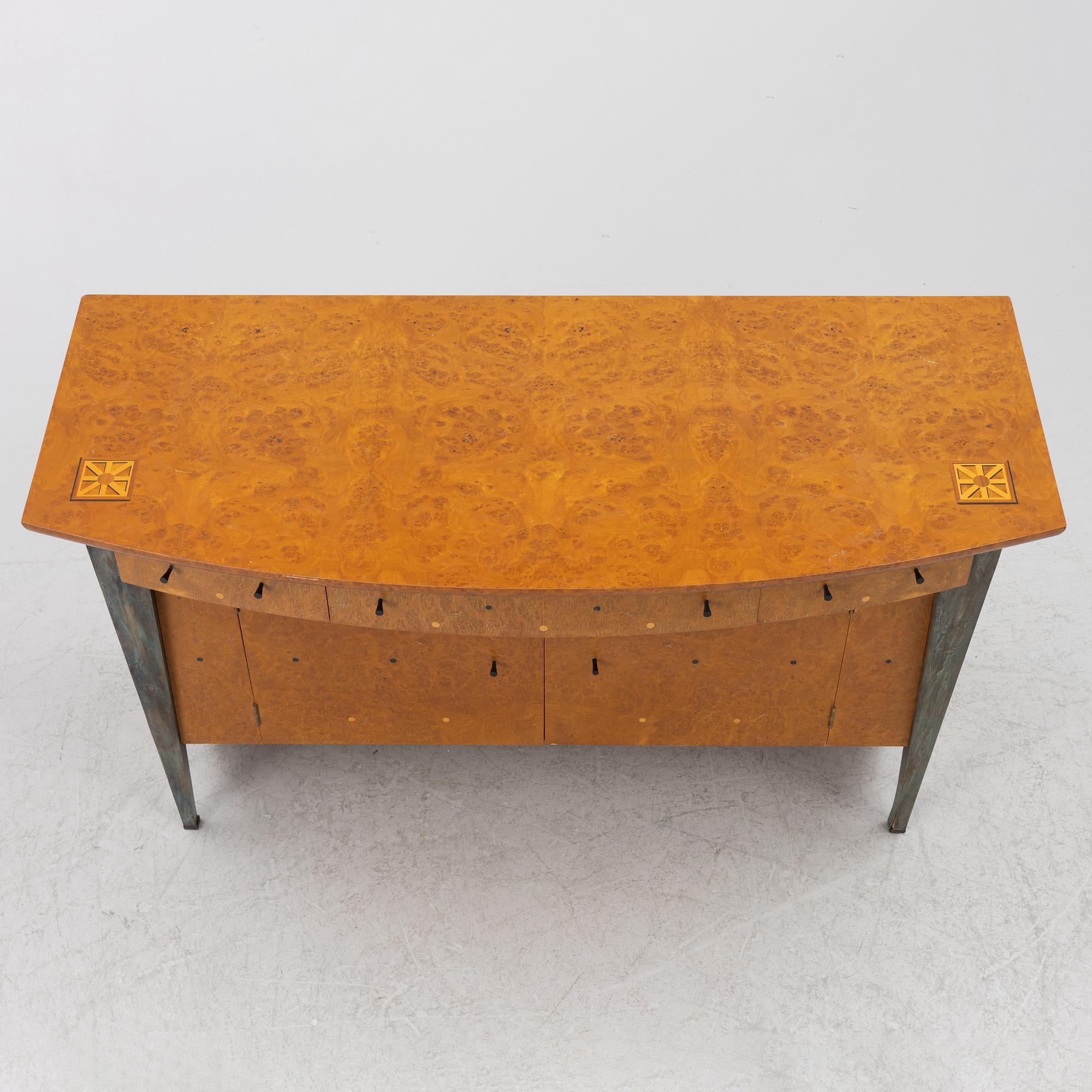 Pedro Miralles, skrivbord, ur Azimut-serien, Artespana, Spanien, 1980-tal.