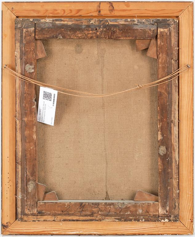 OKÄND KONSTNÄR, olja på duk, ej signerad, 1800-tal.