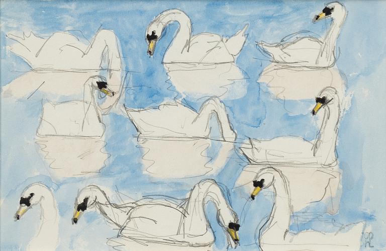 Hilding Linnqvist, "Svanar".