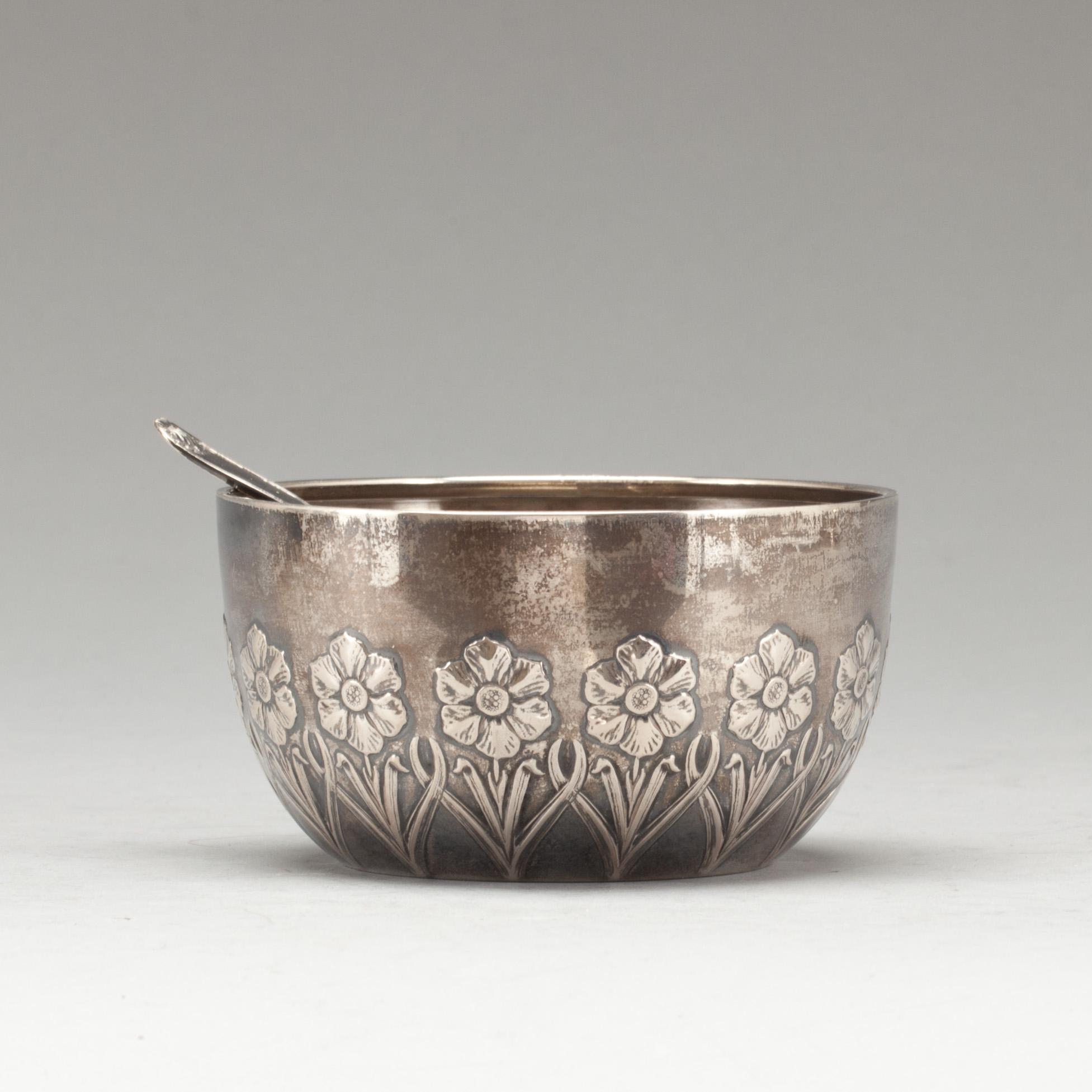 SKÅL samt Ströare, silver, Bland annat Johan Fredrik Tynelius, Helsingborg, 1903. Vikt ca 174g.