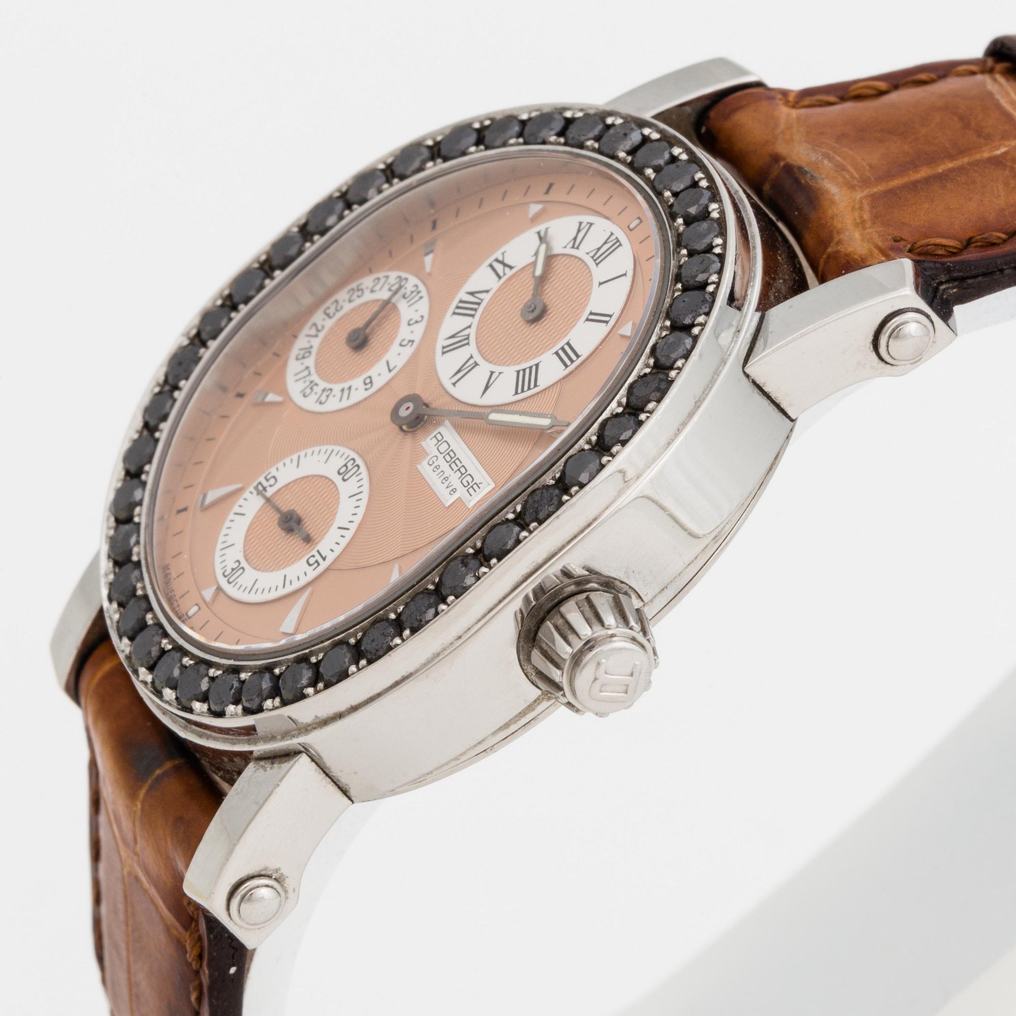 ROBERGE Andromede RS Regulateur wristwatch 32 x 36 44 mm Bukowskis