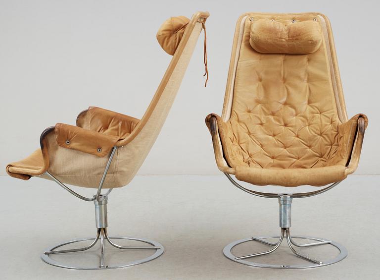 FÅTÖLJER, ett par, "Jetson" Bruno Mathsson.