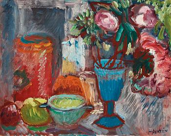 493. Sigrid Hjertén, Still life from the apartment in Paris.