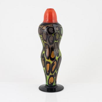 Klas-Göran Tinbäck, a unique vase, executed in hos own studio, 1992.