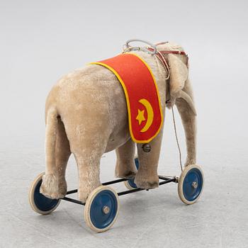 Steiff, elephant, mid-20th century.