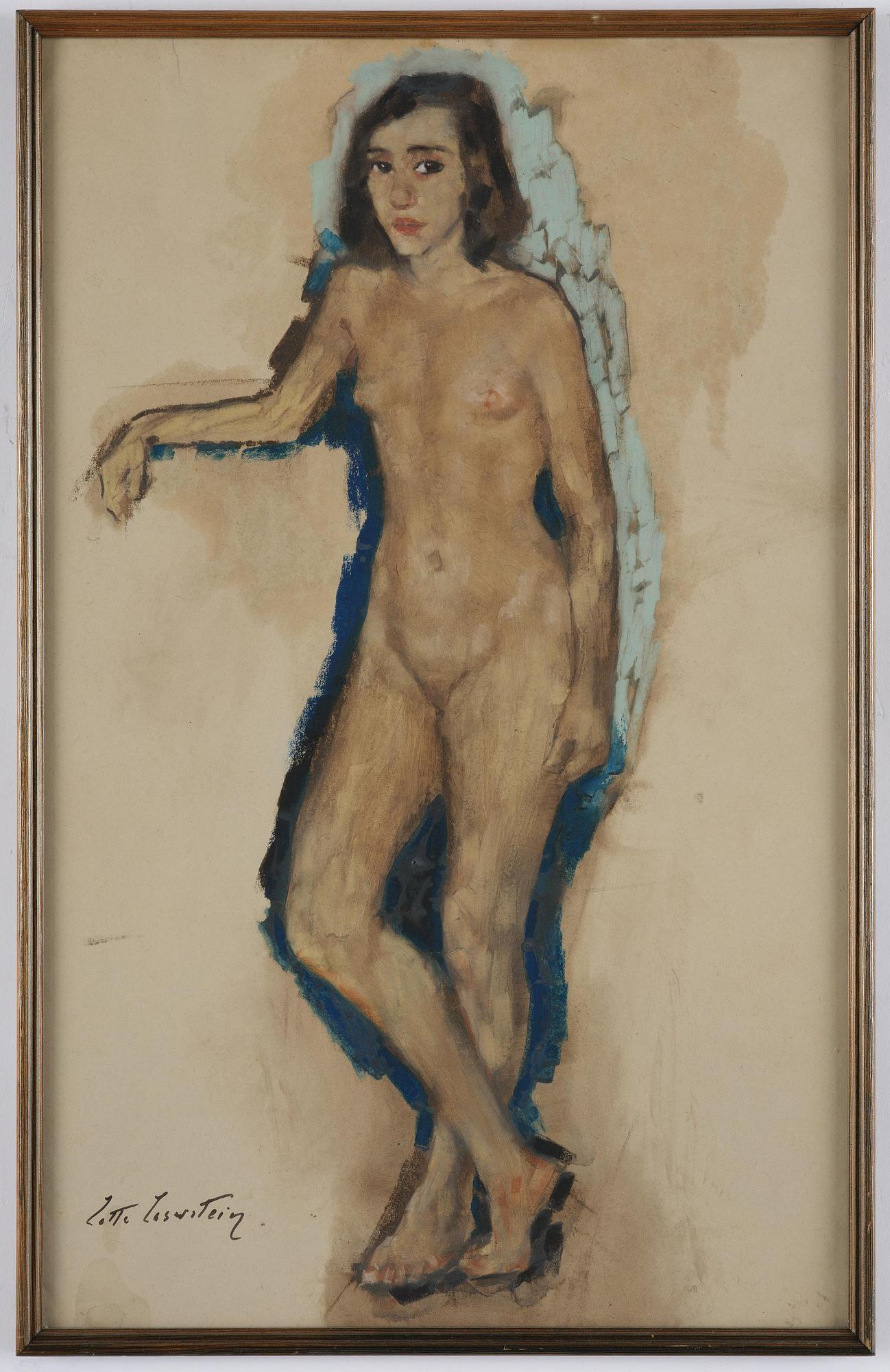 Lotte Laserstein, Stehender Mädchenakt.