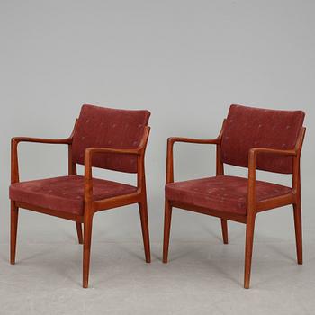 KARMSTOLAR, ett par, Karl-Erik Ekselius, 1960-tal.